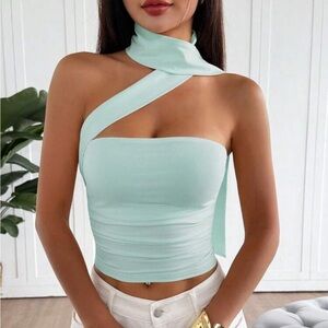 Danica Mint Green Crop Top NEW 🏷️